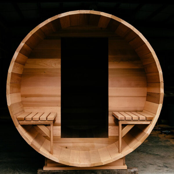 Cedar Barrel Sauna
